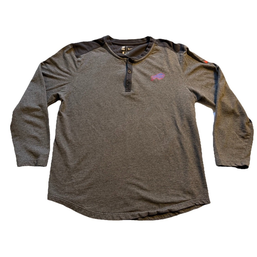 Nike NFL Team Apparel Buffalo Bills Long Sleeve Shirt Unisex Size XL